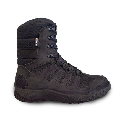Oks Tiger 8'' WP Su Geçirmez Siyah Askeri Erkek Bot