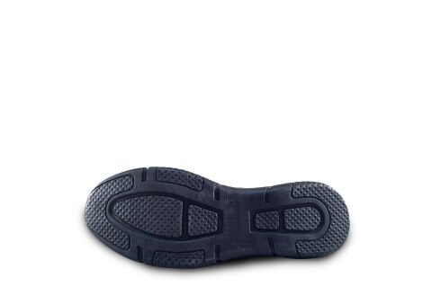 Oks 515 Hank Deri Siyah Unisex Personel Ayakkabı