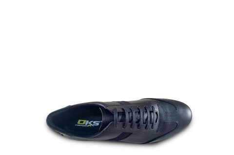 Oks 515 Hank Deri Siyah Unisex Personel Ayakkabı